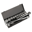 Sealey AK259/CRV Premier Socket Set 3/4"Sq Drive 12-point 22pc