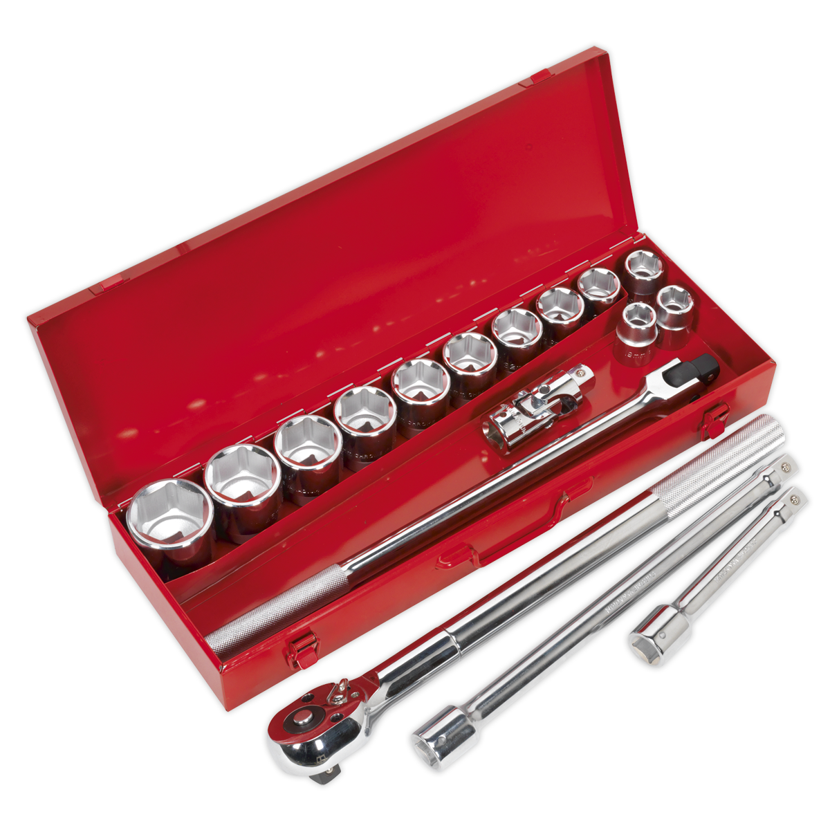 Sealey AK2597 Premier Socket Set 3/4"Sq Drive 17pc