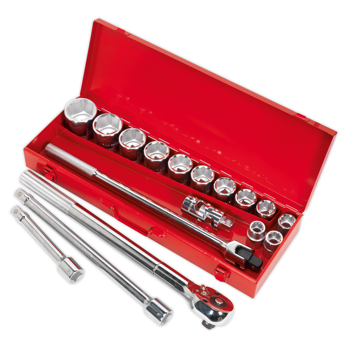 Sealey AK2597 Premier Socket Set 3/4"Sq Drive 17pc - additional view 5