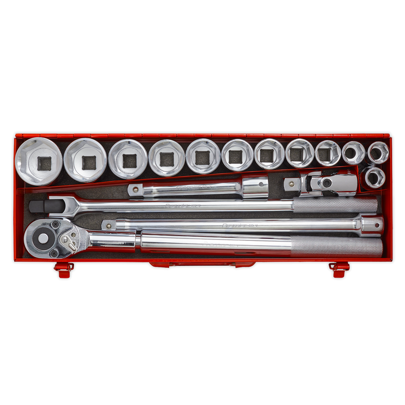 Sealey AK2597 Premier Socket Set 3/4"Sq Drive 17pc - additional view 6