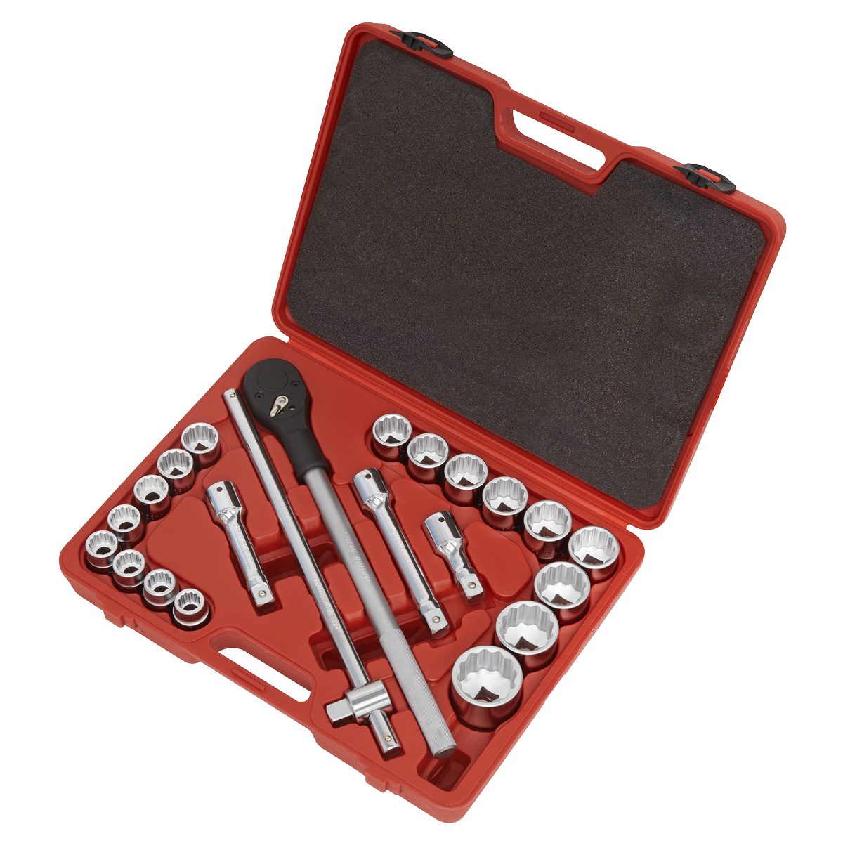 Sealey AK2598 Premier Socket Set 3/4"Sq Drive 12-point 22pc - additional view 3