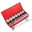 Sealey AK261 Premier Socket Set 1"Sq Drive 22pc