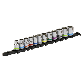 Sealey AK2660 Premier Platinum Socket Set 3/8"Sq Drive 12pc