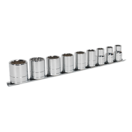 Sealey AK2677 Premier Whitworth Socket Set 1/2"Sq Drive 9pc