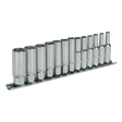 Sealey AK2692 Premier Deep Socket Set 1/4"Sq Drive 13pc