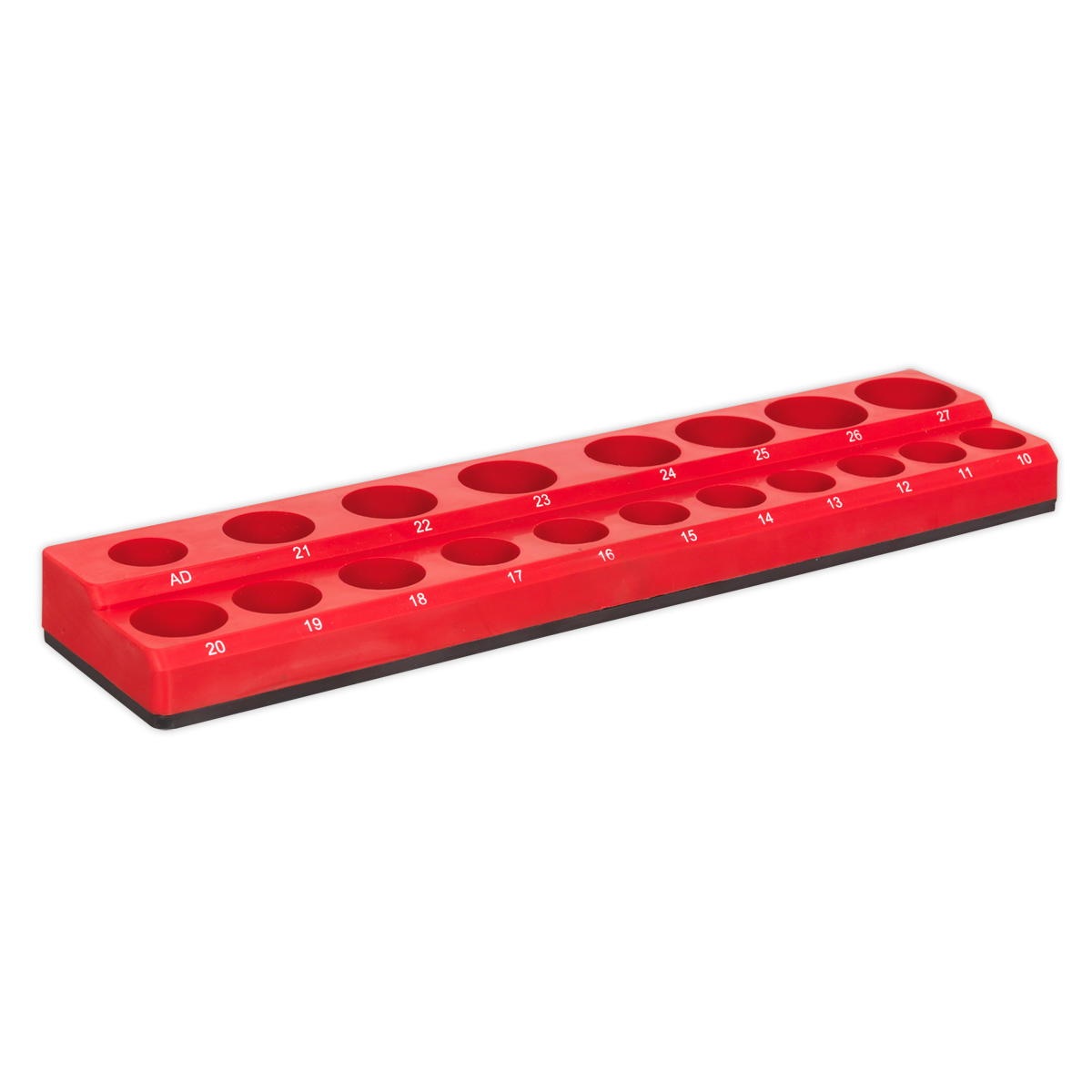 Sealey AK27087 Premier Magnetic Socket Holder 1/2"Sq Drive Capacity 19 Sockets