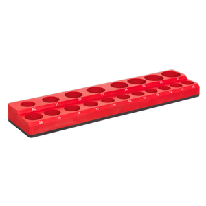 Sealey AK27087 Premier Magnetic Socket Holder 1/2"Sq Drive Capacity 19 Sockets