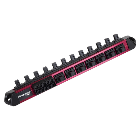 Sealey AK27097 Socket & Bit Retaining Rail 3/8"Sq Drive