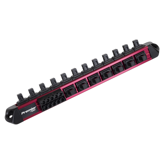Sealey AK27097 Socket & Bit Retaining Rail 3/8"Sq Drive