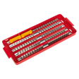 Sealey AK272 Premier Socket Rail Tray 1/4", 3/8" & 1/2"Sq Drive