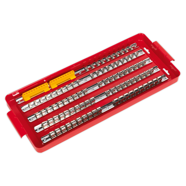 Sealey AK272 Premier Socket Rail Tray 1/4", 3/8" & 1/2"Sq Drive