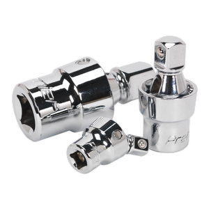 Sealey AK27371 Premier Universal Joint Set 3pc