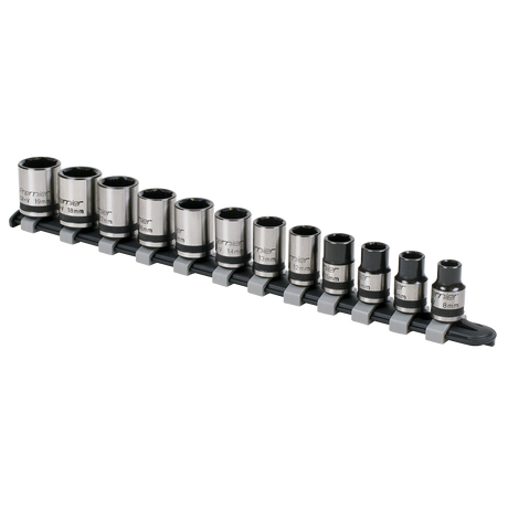 Sealey AK2741B Premier Black Lock-On™ Socket Set 3/8"Sq Drive 12pc - additional view 2