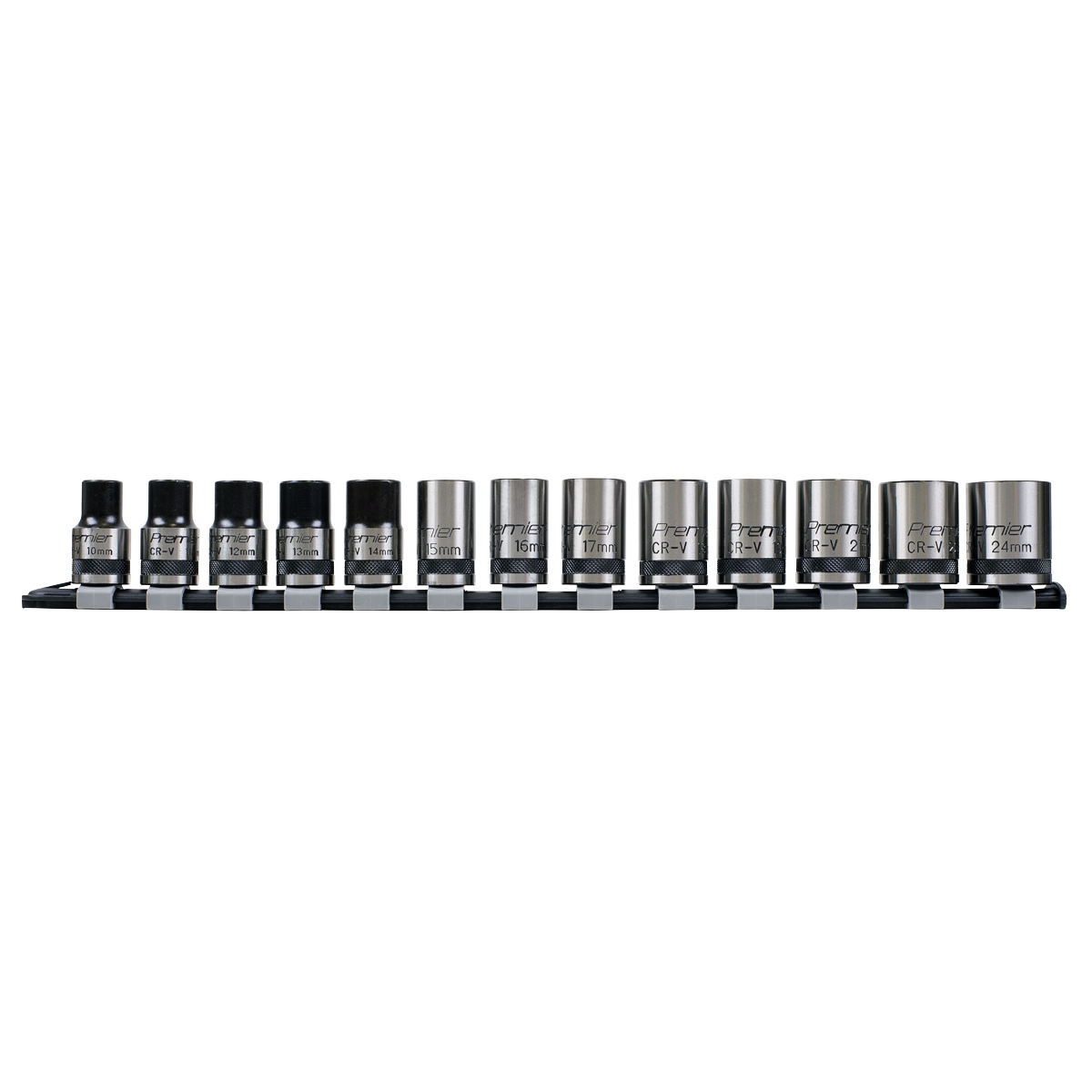 Sealey AK2742B Premier Black Lock-On™ Socket Set 1/2"Sq Drive 13pc - additional view 7