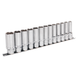 Sealey AK2745 Premier Deep Lock-On™ Socket Set 1/2"Sq Drive 13pc
