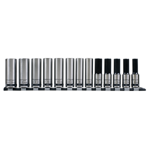 Sealey AK2745B Premier Black Deep Lock-On™ Socket Set 1/2"Sq Drive 13pc - additional view 3