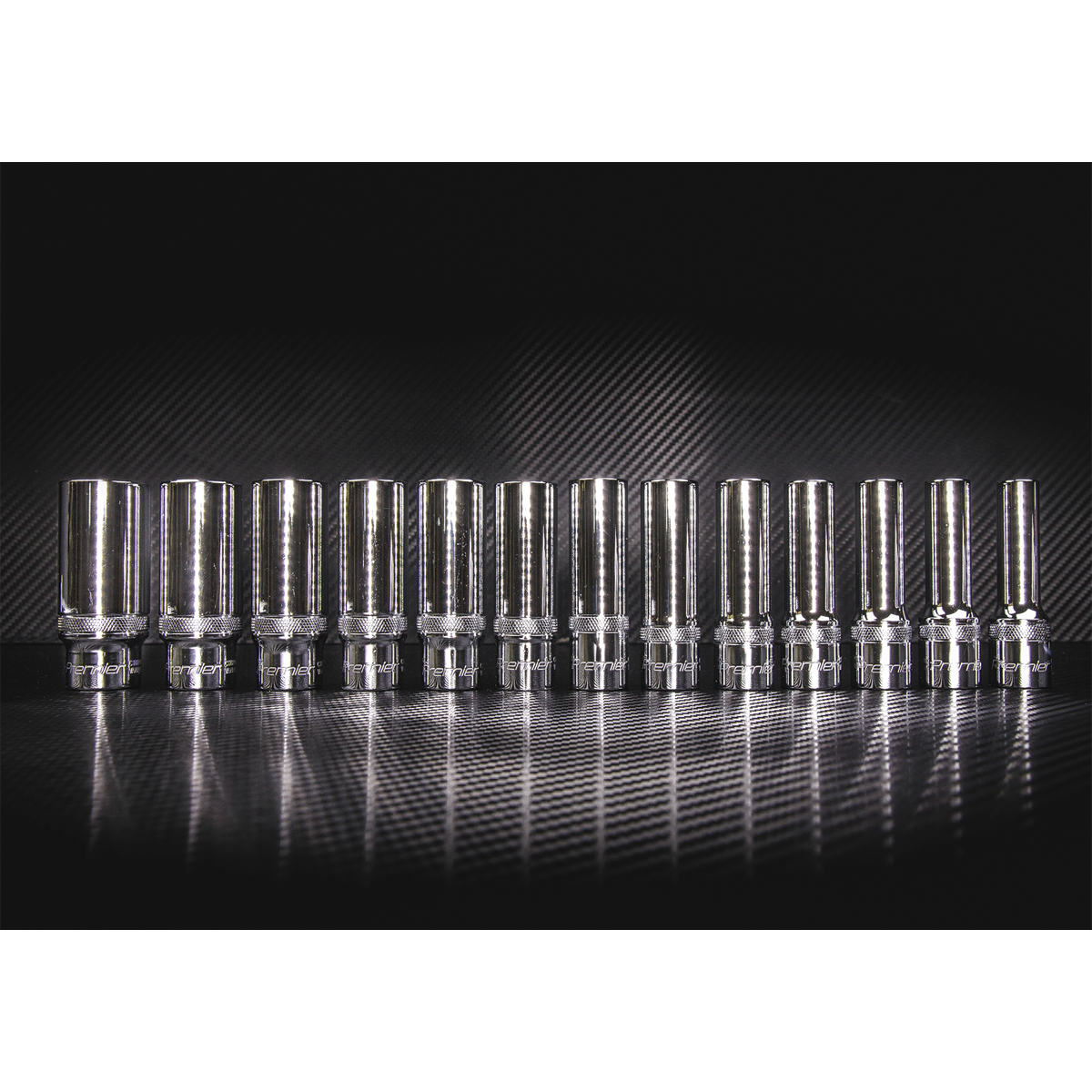 Sealey AK2745 Premier Deep Lock-On™ Socket Set 1/2"Sq Drive 13pc - additional view 2