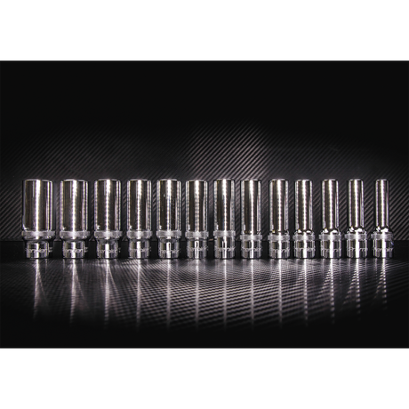 Sealey AK2745 Premier Deep Lock-On™ Socket Set 1/2"Sq Drive 13pc - additional view 2