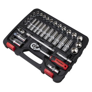 Sealey AK27481 Premier Lock-On™ Socket Set 3/8"Sq Drive 34pc - additional view 5