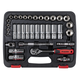 Sealey AK27481 Premier Lock-On™ Socket Set 3/8"Sq Drive 34pc - additional view 3