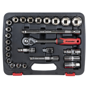 Sealey AK27482 Premier Lock-On™ Socket Set 1/2"Sq Drive 26pc - additional view 3