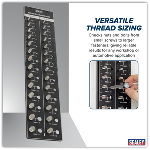 Sealey AK28 Metric/Imperial Nut & Bolt Thread Checker - additional view 3
