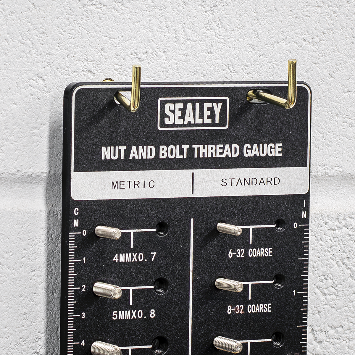 Sealey AK28 Metric/Imperial Nut & Bolt Thread Checker - additional view 4