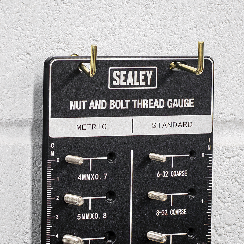 Sealey AK28 Metric/Imperial Nut & Bolt Thread Checker - additional view 4