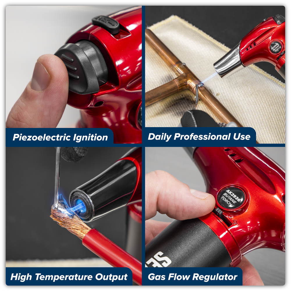 Sealey AK2936 Refillable Butane Heating/Soldering Torch - additional view 9