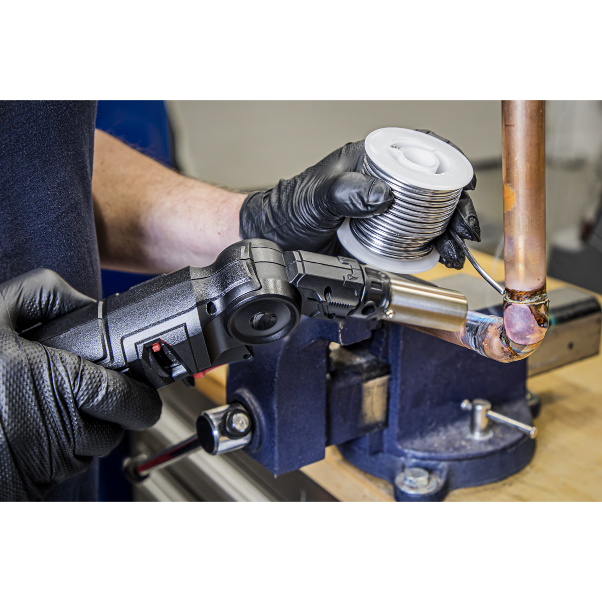 Sealey AK2972 Premier Heavy-Duty Butane Indexing Soldering Torch - additional view 9