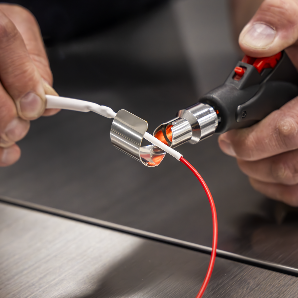 Sealey AK2974 Premier Micro Butane Hot Air Blower/Heating Torch with Heat Shrink Tubing - additional view 8