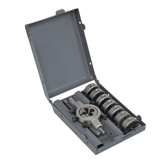 Sealey AK3009 Metric Split Die Set 9pc