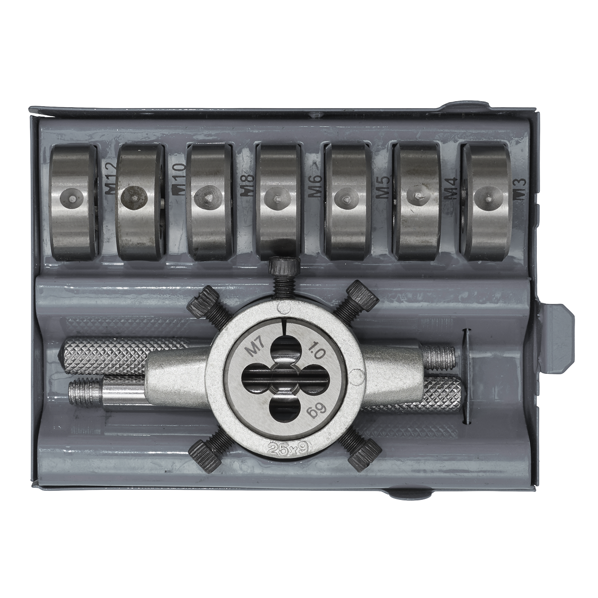 Sealey AK3009 Metric Split Die Set 9pc - additional view 3