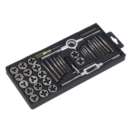 Sealey AK301 Metric Tap & Die Set Split Dies 40pc