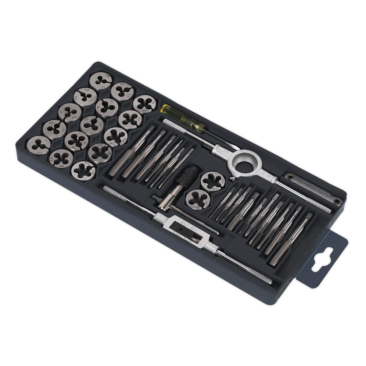 Sealey AK301 Metric Tap & Die Set Split Dies 40pc - additional view 3