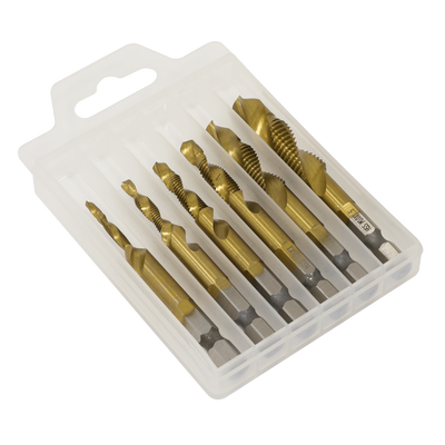 Sealey AK3025 Combination Drill & Tap Bit Set 6pc