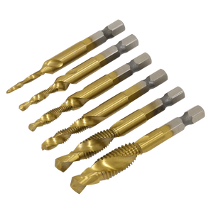Sealey AK3025 Combination Drill & Tap Bit Set 6pc - additional view 6