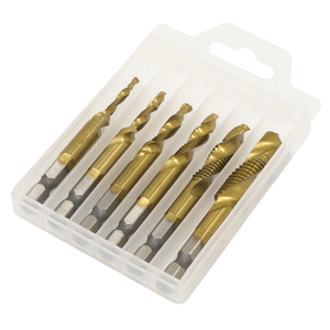 Sealey AK3025 Combination Drill & Tap Bit Set 6pc - additional view 3