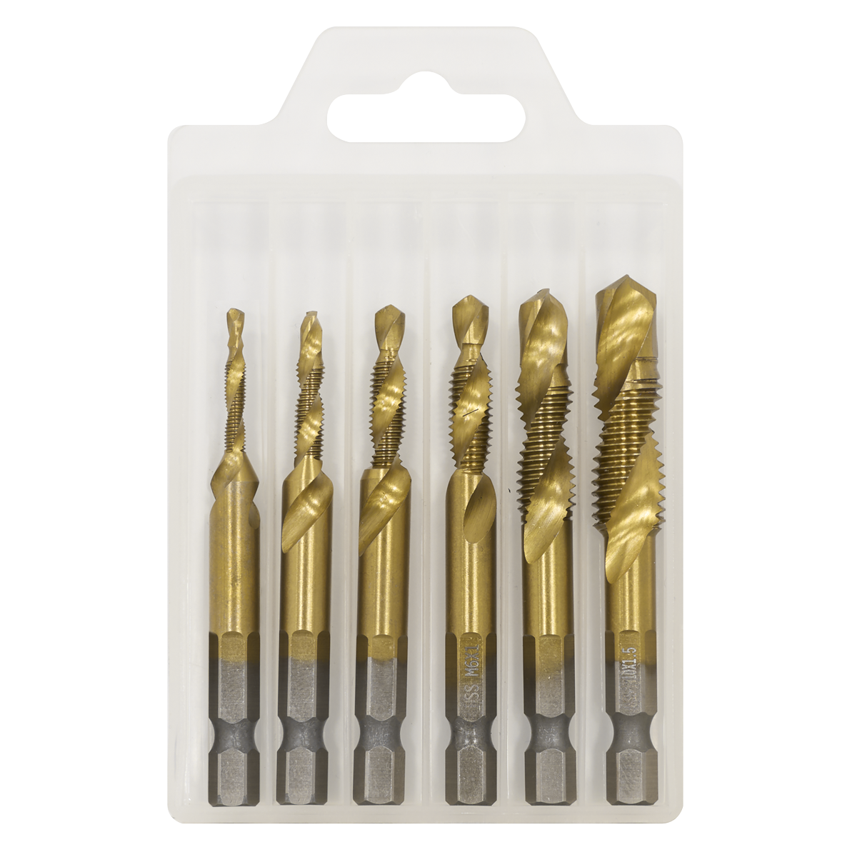 Sealey AK3025 Combination Drill & Tap Bit Set 6pc - additional view 5
