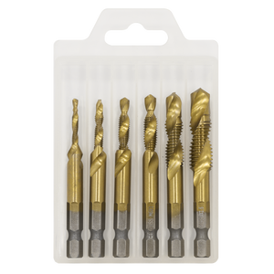 Sealey AK3025 Combination Drill & Tap Bit Set 6pc - additional view 5