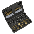 Sealey AK3026 Titanium Coated Hexagonal Tap & Die Set 26pc