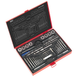 Sealey AK3037 Metric Tap & Die Set Split Dies 37pc