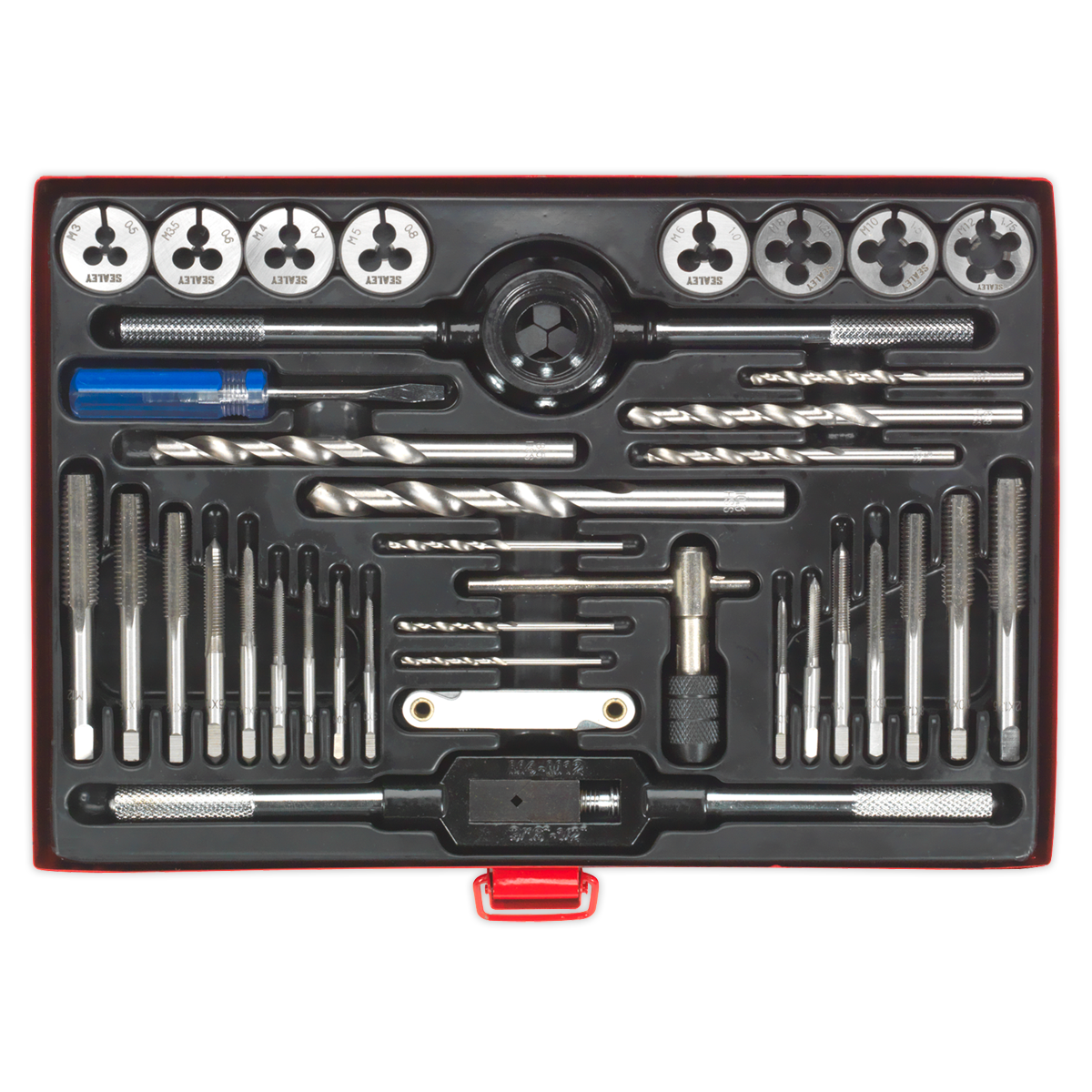 Sealey AK3037 Metric Tap & Die Set Split Dies 37pc - additional view 4