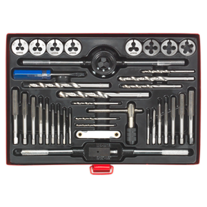 Sealey AK3037 Metric Tap & Die Set Split Dies 37pc - additional view 4