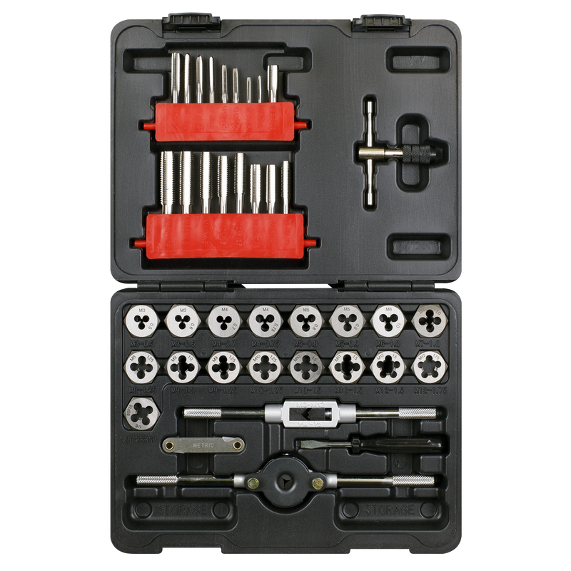 Sealey AK3039HM Metric Tap & Hex Die Set 39pc - additional view 3
