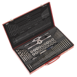 Sealey AK3076 Metric Tap & Die Set Split Dies 76pc