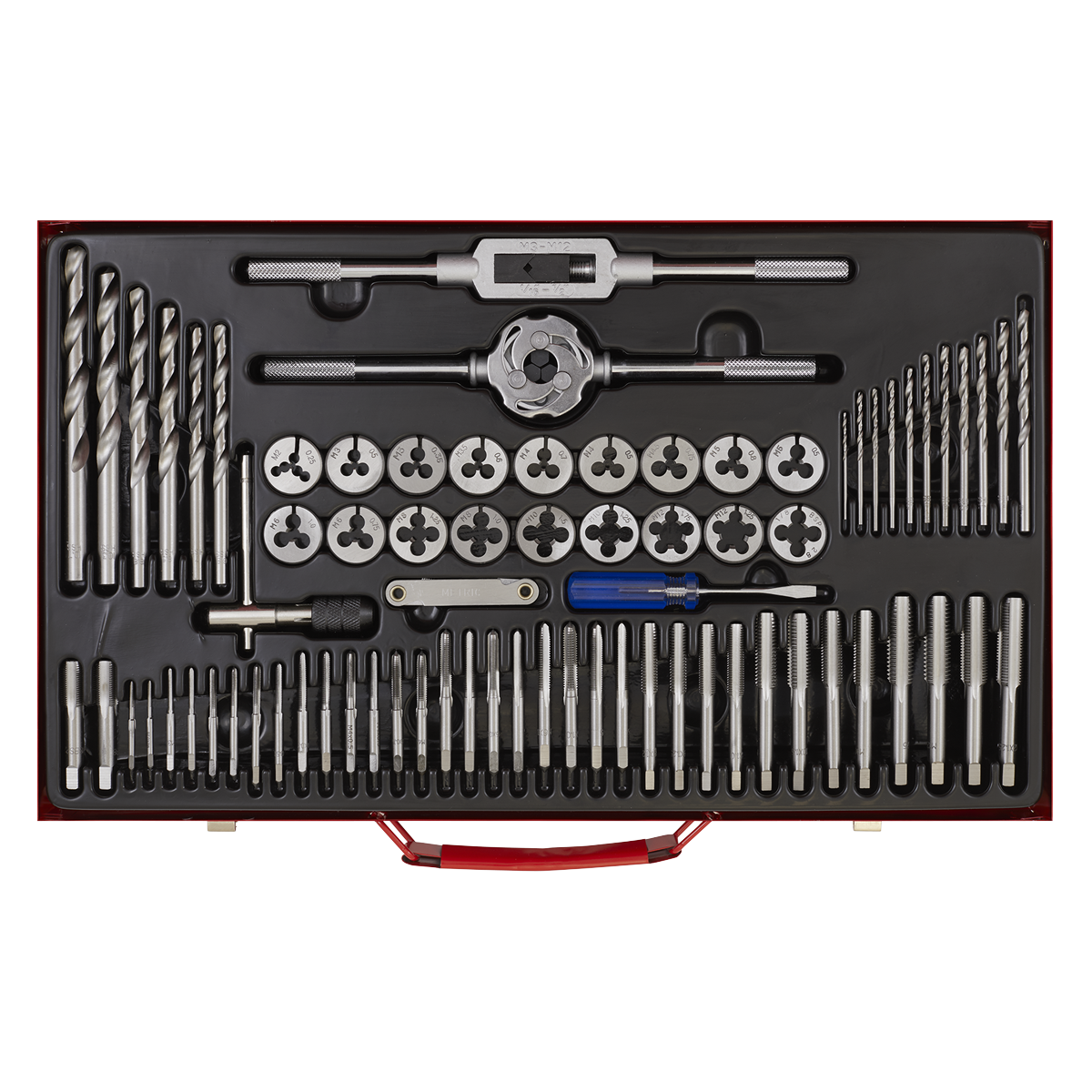 Sealey AK3076 Metric Tap & Die Set Split Dies 76pc - additional view 3