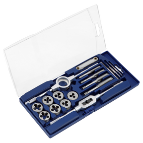 Sealey AK321 Metric Tap & Die Set 17pc