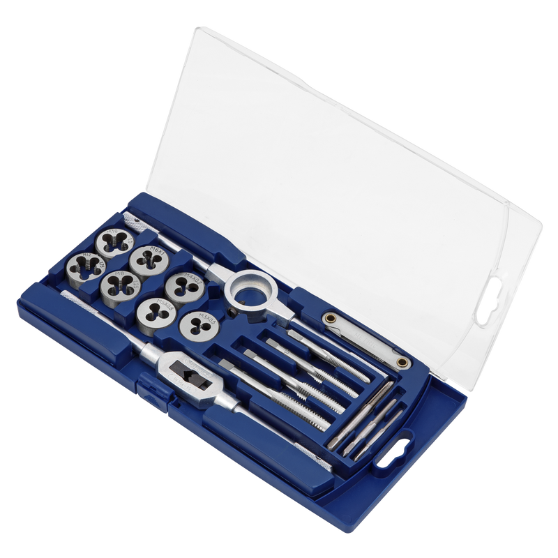 Sealey AK321 Metric Tap & Die Set 17pc - additional view 2