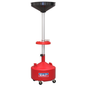 Sealey AK36D Manual Discharge Mobile Oil Drainer 36L